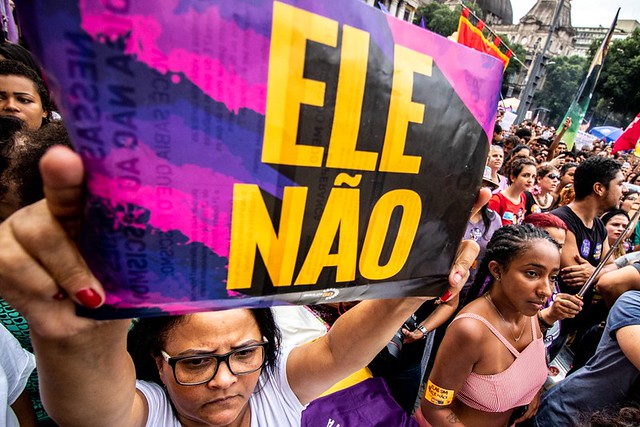 Foto da matéria “Estudante é atacada por eleitor de Bolsonaro no Rio de Janeiro”