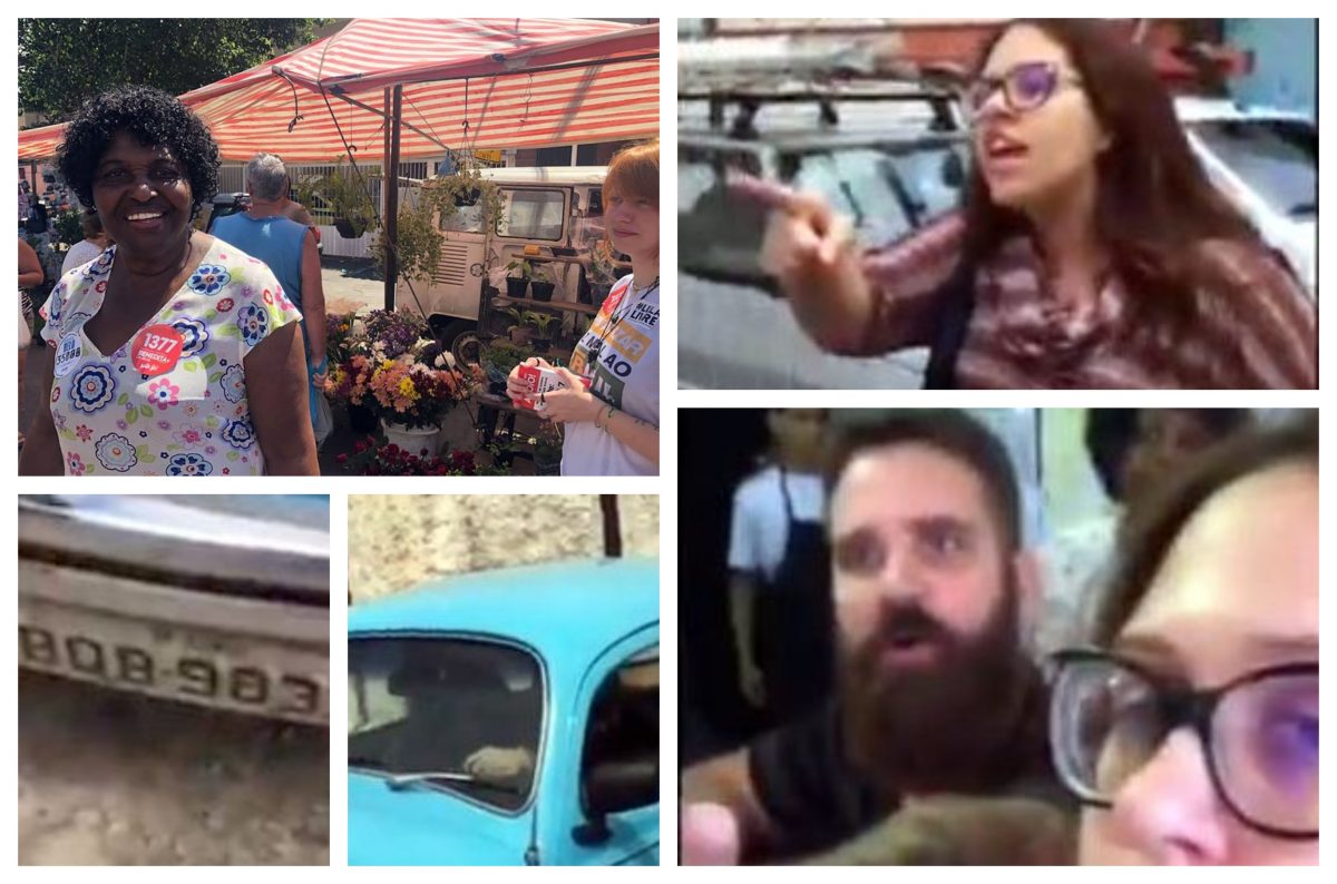 Foto da matéria “Benedita denuncia agressão a ela e a assessores por casal eleitor de Bolsonaro: Tomaram celular, puxaram cabelo; veja vídeo”